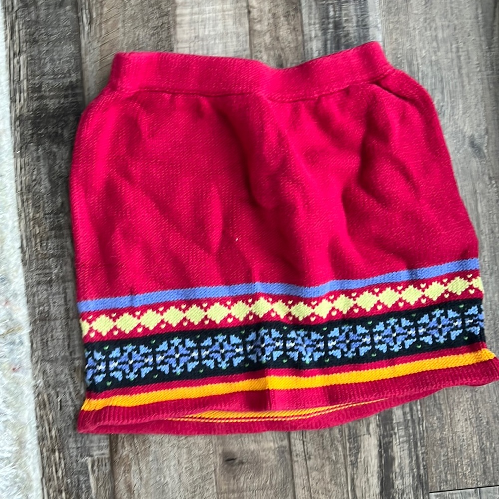 HANNA ANDERSSON SKIRT SWEATER